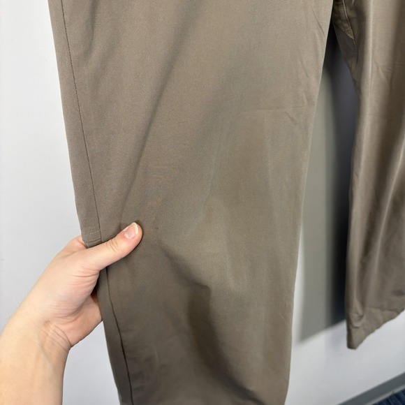 Lululemon ABC Pants Classic Mens 36 Khaki Tan Slim Fit Stretch Casual Travel - Picture 6 of 16